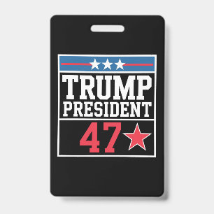 Tarjeta De Identificación Trump gana la elección de 2024 Trump ganó 2024