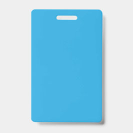 Tarjeta De Identificación un fondo azul con un gato blanco y negro