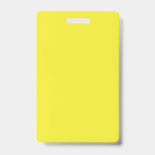 Tarjeta De Identificación Un gradiente que se fusiona de amarillo a naranja,