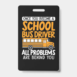 Tarjeta De Identificación Una Vez Que Te Conviertas En Un Conductor De Autob