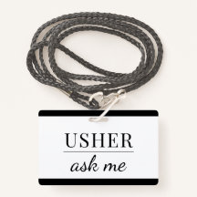 Usher Pregúntame distintivo