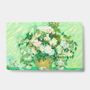Tarjeta De Identificación Van Gogh White Roses