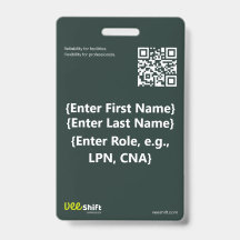 Tarjeta de identificación VeeShift