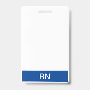 Tarjeta De Identificación Vertical Badge