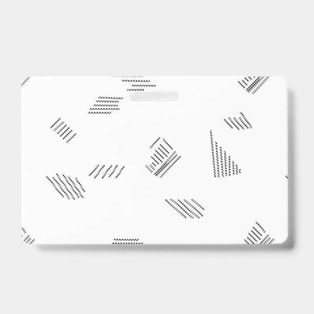Tarjeta De Identificación Vertical, Carbón, Insignia Duna (Parte frontal)