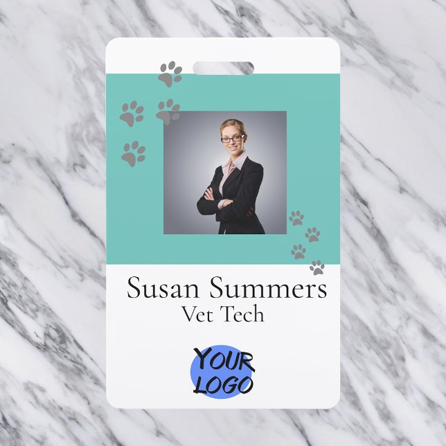 Tarjeta De Identificación Veterinario Groomer Mascota Dog Cat Business (Subido por el creador)