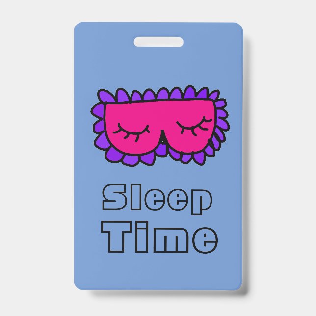 Tarjeta De Identificación Vino dormido (Parte frontal)