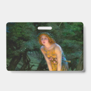 Tarjeta De Identificación Víspera de San Juan Edward Robert Hughes