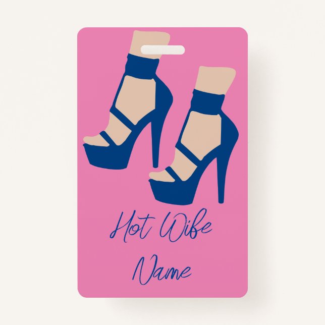 Tarjeta De Identificación Zapato de tacón alto Thunder_Cove (Anverso)