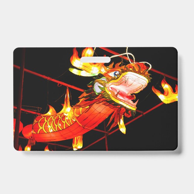 Tarjeta De Identificación Zhulong Fire Dragon  (Parte frontal)