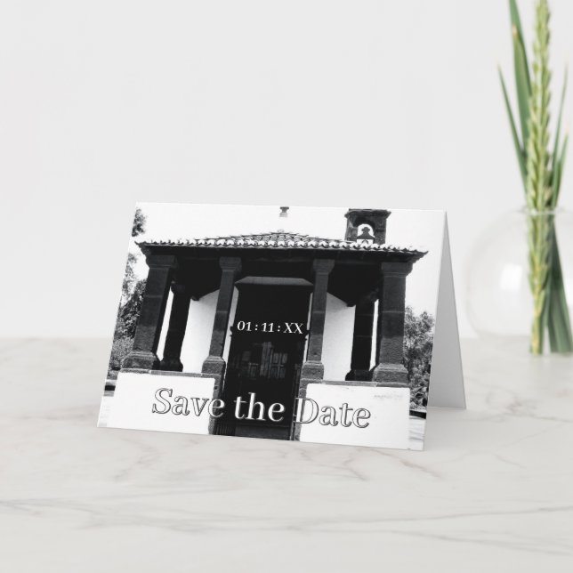 Tarjeta de iglesia linda en Portugal (Anverso)