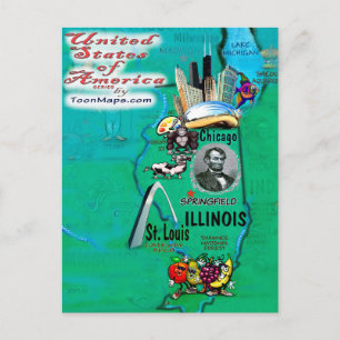 Tarjeta de Illinois EE. UU.