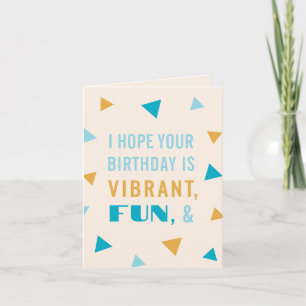 Tarjeta de Ilustracion Cute de Cumpleaños