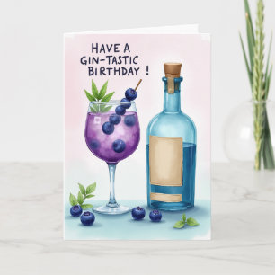 Tarjeta de ilustración de bebida de cumpleaños