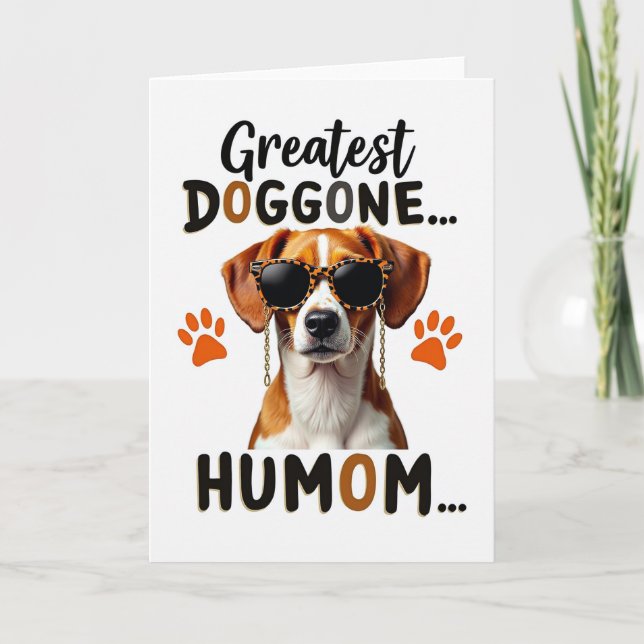Tarjeta de ilustración de Humom Doggone (Anverso)