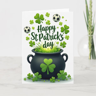 Tarjeta de ilustración feliz día de San Patricio