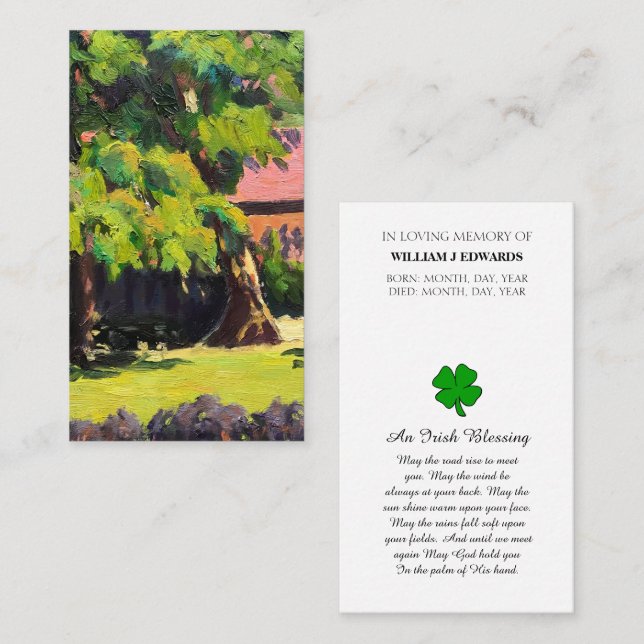 Tarjeta de imagen conmemorativa de la celebración  (Anverso / Reverso)