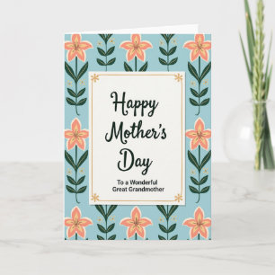 Tarjeta de imagen del día de las abuelas amorosas