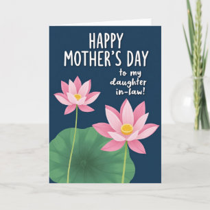 Tarjeta de imagen del día de las madres luminosa