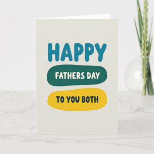 Tarjeta de imagen del Día del Padre floral
