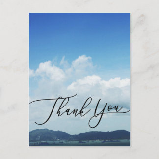 tarjeta de imagen fotográfica, tarjeta de agradeci