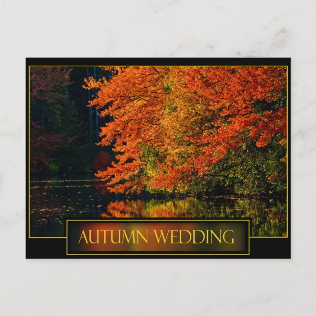 Tarjeta de imágenes de Save The Dates de boda de o (Anverso)