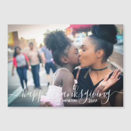 Tarjeta de imán de fotos del Personalizado de Acci