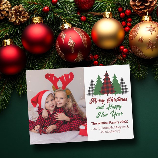 Tarjeta de imán fotográfico de la familia de árbol (Subido por el creador)