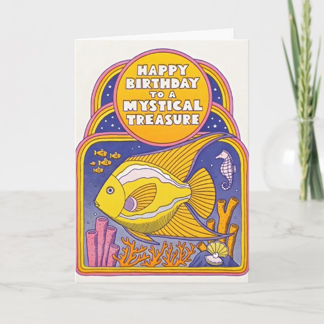 Tarjeta de Imprenta Mística de Tesoro (Anverso)
