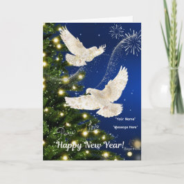 Tarjeta de impresión de Boganhues Año Nuevo