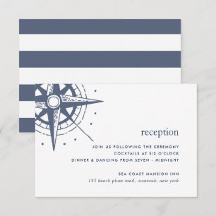Tarjeta de Inclusión de Recepción de Boda True Nor