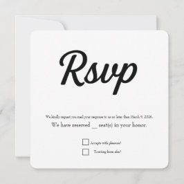 Tarjeta de inclusión para boda "Getting Hitched"