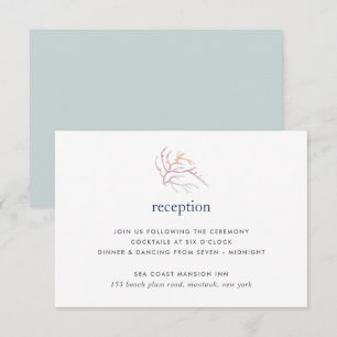 Tarjeta de Inclusión para Recepción de Boda en Arr