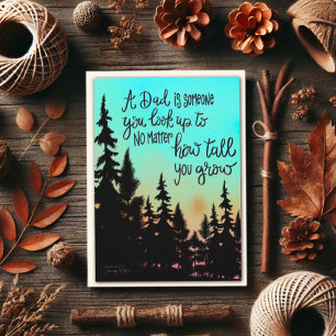 Tarjeta de Inespiritualidad de Árboles del Día del