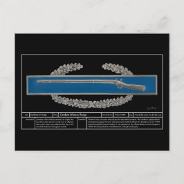 Tarjeta de infantería de combate técnica