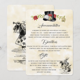 Tarjeta de información adicional de Alice en el pa