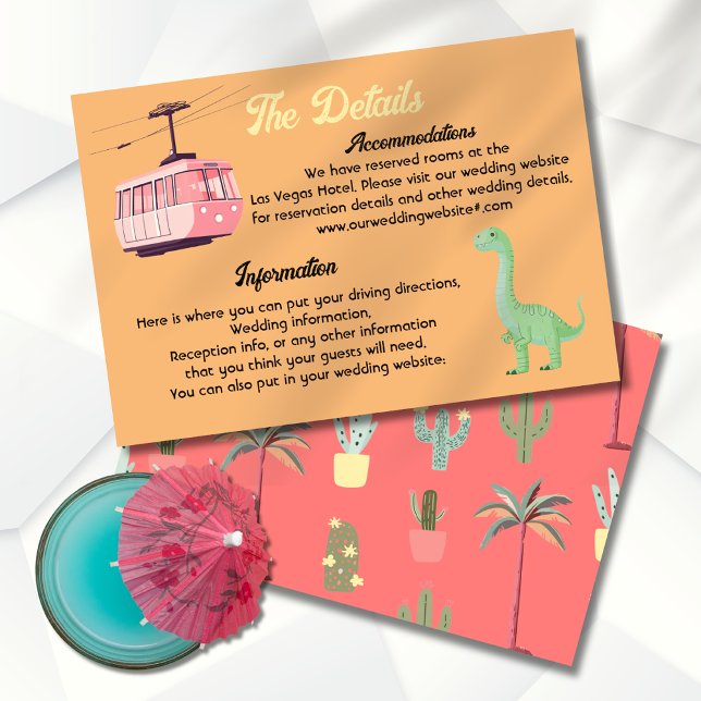 Tarjeta de información de detalles del Boda Mod Pa (Subido por el creador)
