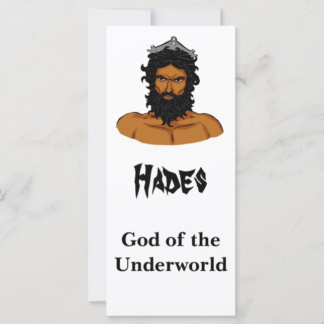 Tarjeta de información de Hades (Anverso)