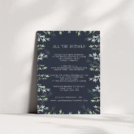 Tarjeta de información de Invierno Sage