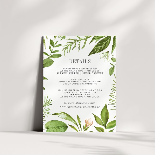 Tarjeta de información de invitado Wild Meadow (Subido por el creador)