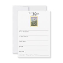 Tarjeta de información de la obra de arte