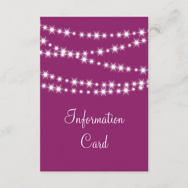 Tarjeta de información de las luces de torbellino  (Anverso)