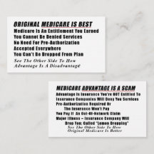 Tarjeta de información de Medicare