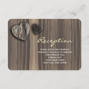 Tarjeta de información de recepción de corazón de