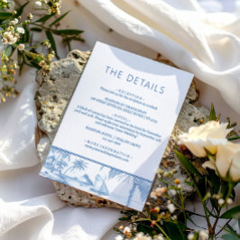 Tarjeta de información detallada del Boda Blue Coa