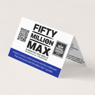 Tarjeta de información Max™ de 50 millones de mill