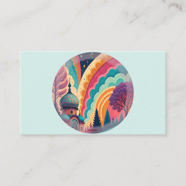 Tarjeta de información Mint Dome #00001 - Personal (Anverso)