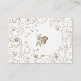 Tarjeta de inscripción