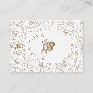 Tarjeta de inscripción