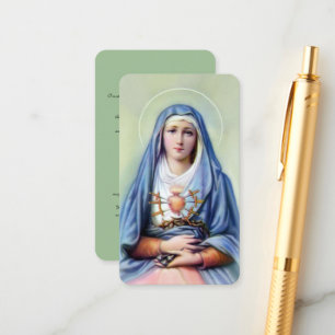 Tarjeta de inscripción